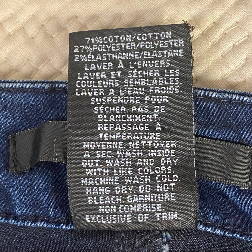 Simon Chang High Waisted Stretch Straight Leg Jeans - Picture 6 of 6
